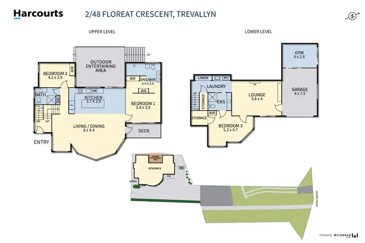Floorplan of Homely house listing, 2/48 Floreat Crescent, Trevallyn TAS 7250