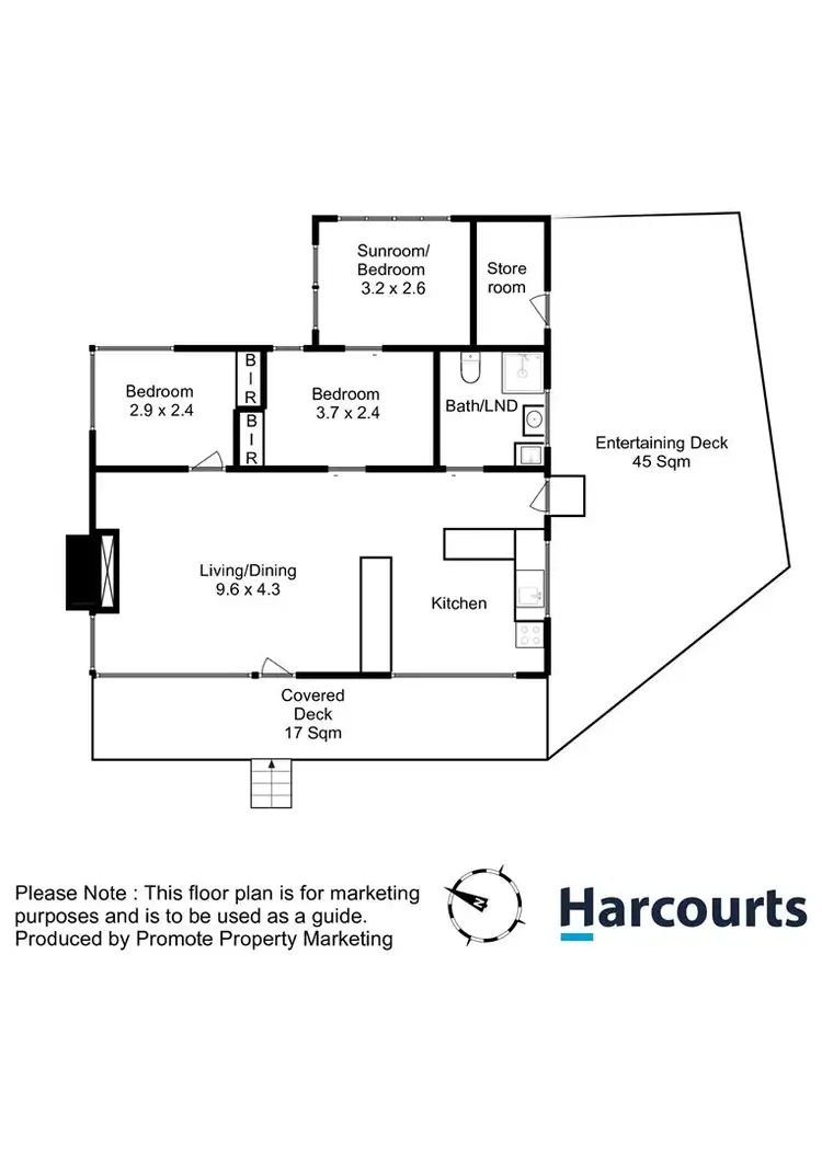 Floorplan of Homely house listing, 6 Cadence Court, South Arm TAS 7022
