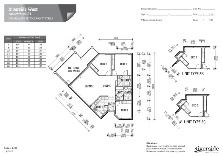 Floorplan of Homely retirement listing, 24/10 Roebuck Drive, Salter Point WA 6152