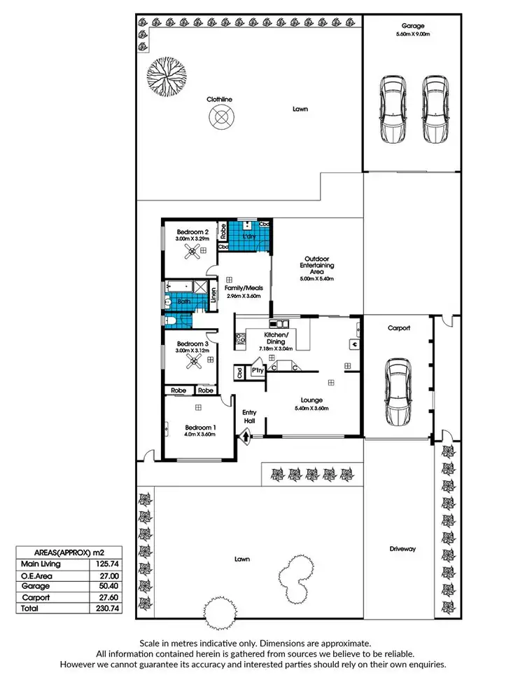 Floorplan of Homely house listing, 35 Beacon Crescent, Seaford SA 5169