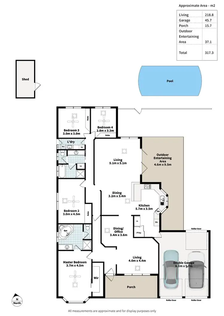 Floorplan of Homely house listing, 24 Barracoota Crescent, Aldinga Beach SA 5173