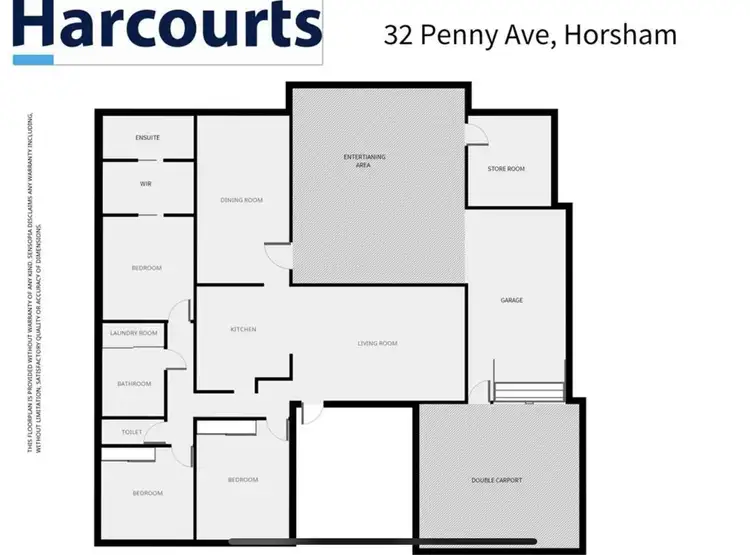 Floorplan of Homely house listing, 32 Penny Avenue, Horsham VIC 3400