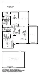 Floorplan of Homely house listing, 3 Hann Road, White Sands SA 5253