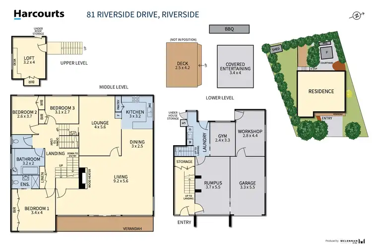 Floorplan of Homely house listing, 81 Riverside Drive, Riverside TAS 7250