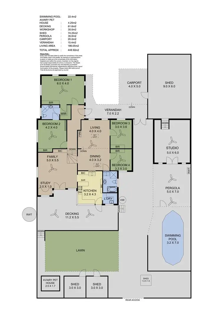 Floorplan of Homely house listing, 13 Princes Highway, Littlehampton SA 5250