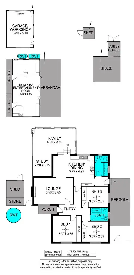 Floorplan of Homely house listing, 7 Dudley Crescent, Marino SA 5049