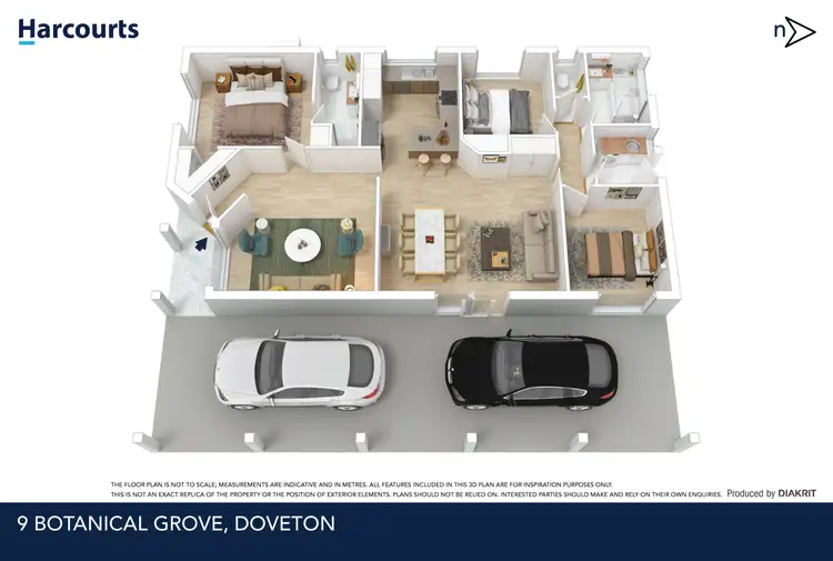 Floorplan of Homely house listing, 9 Botanical Grove, Doveton VIC 3177