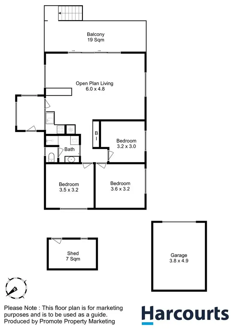 Floorplan of Homely house listing, 250 Safety Cove Road, Port Arthur TAS 7182