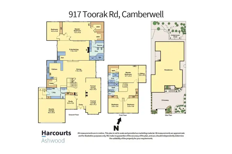 Floorplan of Homely house listing, 917 Toorak Road, Camberwell VIC 3124