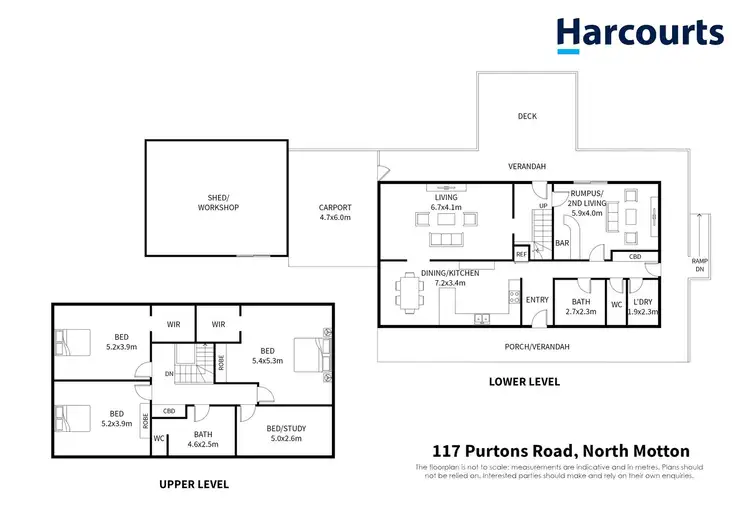 Floorplan of Homely rural property listing, 117 Purtons Road, North Motton TAS 7315