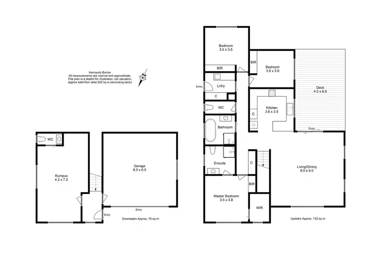 Floorplan of Homely house listing, 14 Dowling Drive, Romaine TAS 7320