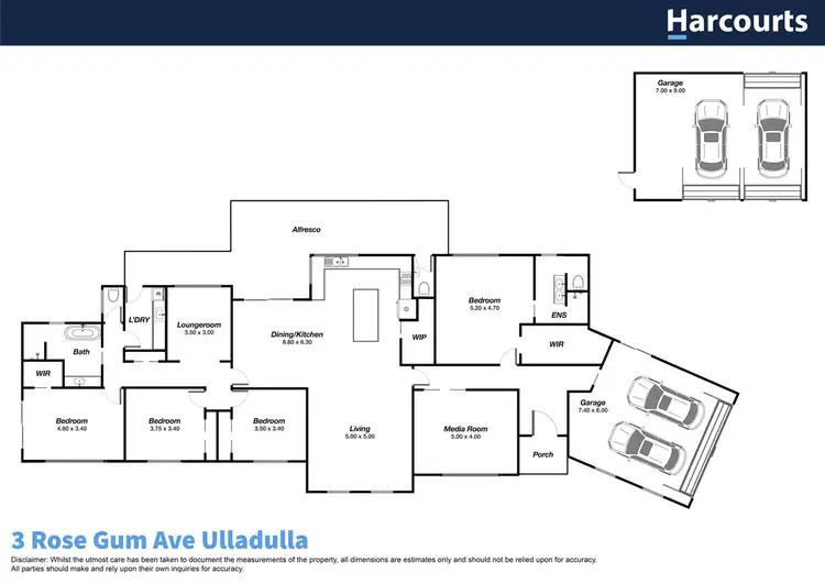 Floorplan of Homely house listing, 3 Rose Gum Avenue, Ulladulla NSW 2539