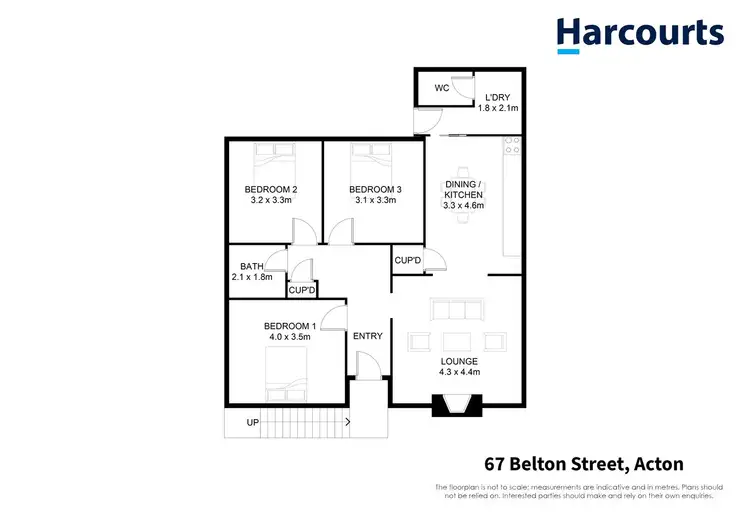 Floorplan of Homely house listing, 67 Belton Street, Acton TAS 7320
