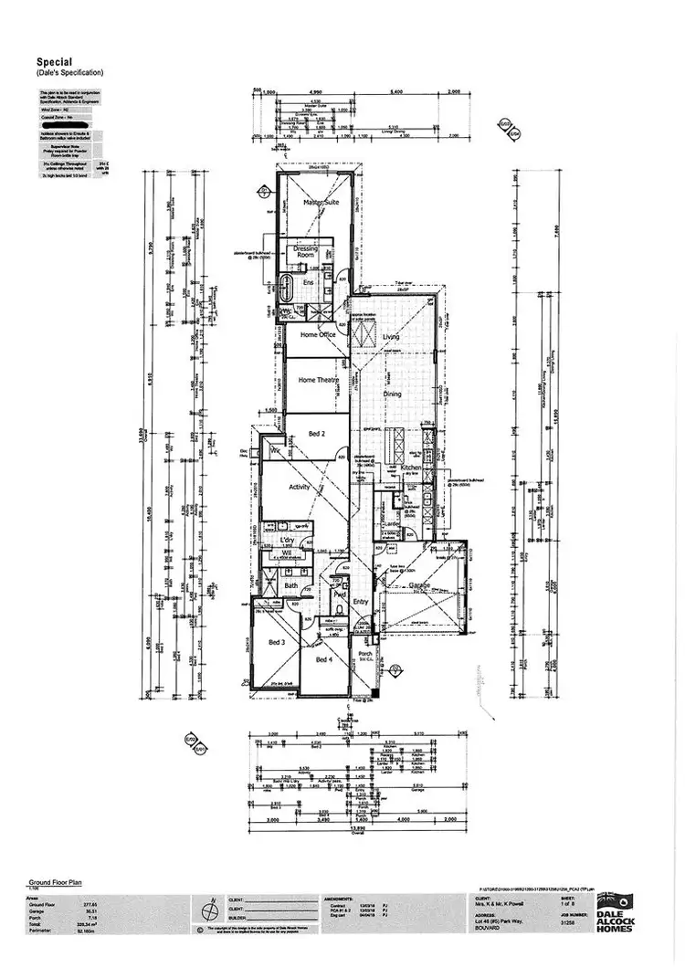 Floorplan of Homely house listing, 5 Park Way, Bouvard WA 6211