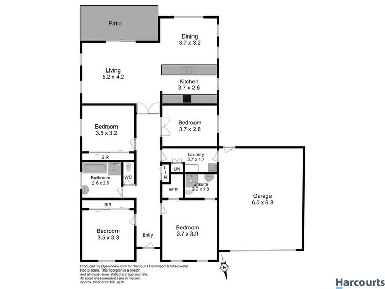 Floorplan of Homely house listing, 21 Jerling Street, West Ulverstone TAS 7315