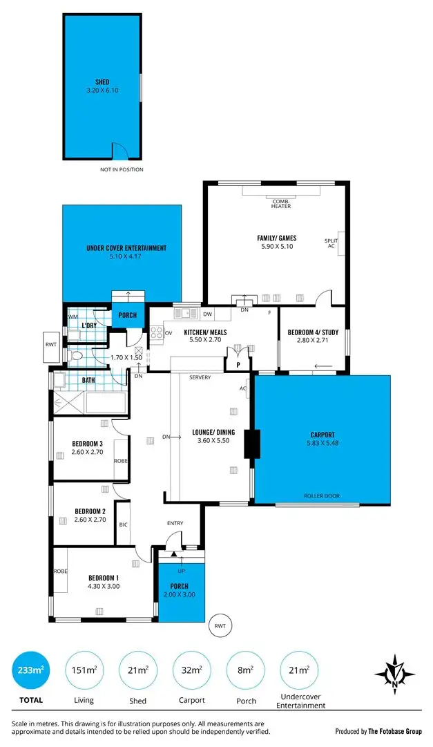 Floorplan of Homely house listing, 10 Booth Avenue, Morphett Vale SA 5162