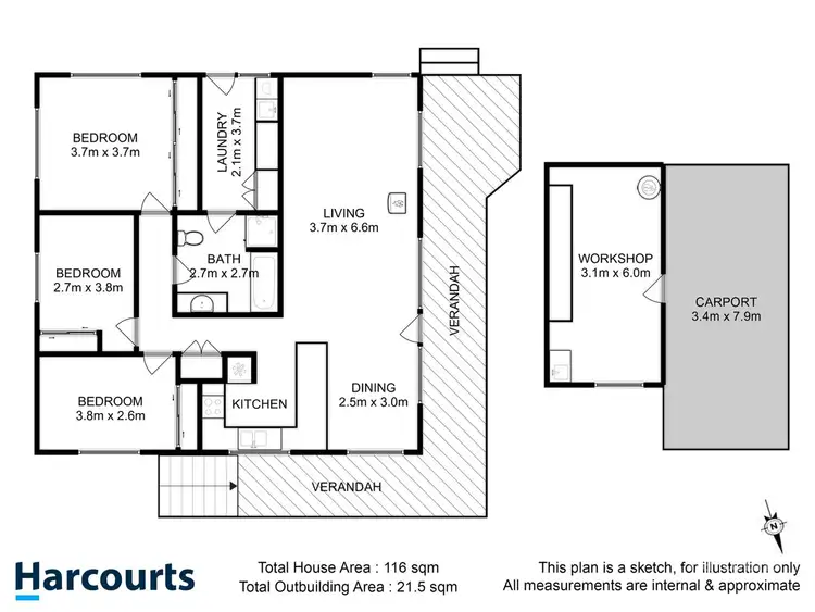 Floorplan of Homely house listing, 580 Nelson Road, Mount Nelson TAS 7007