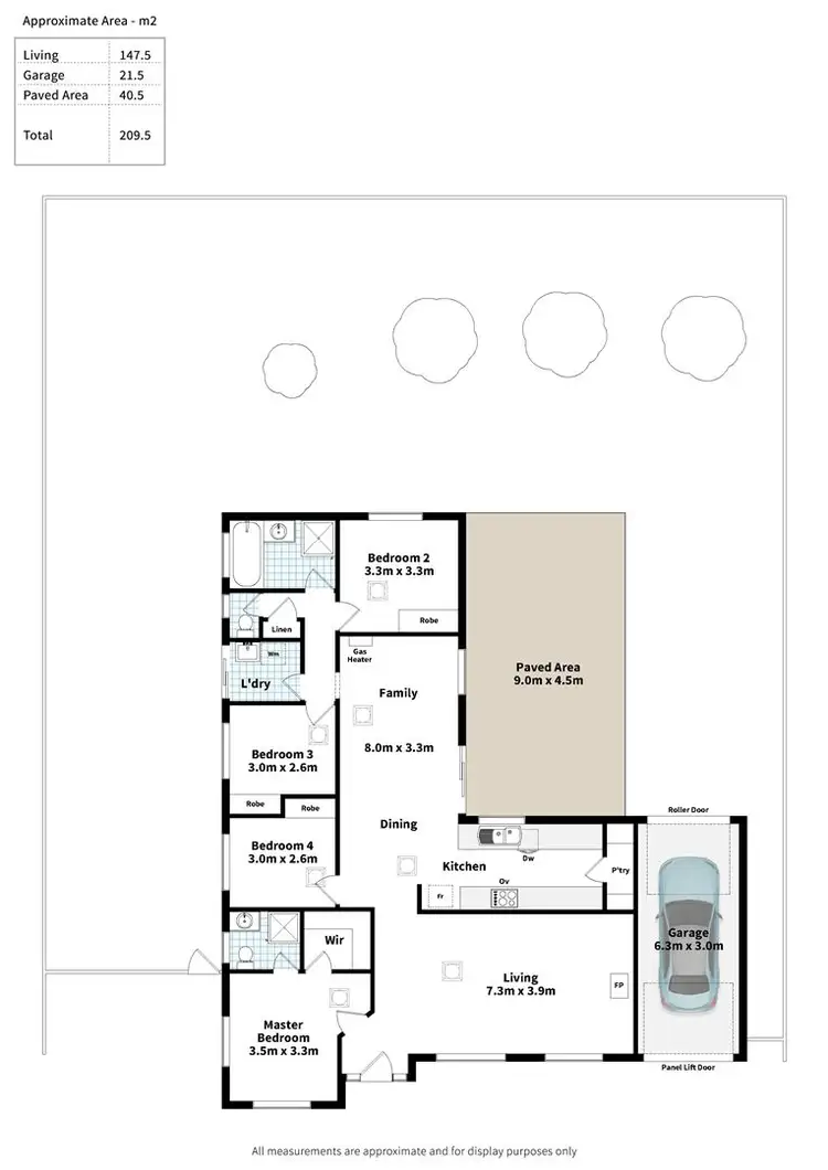 Floorplan of Homely house listing, 1 Caronia Cove, Sellicks Beach SA 5174