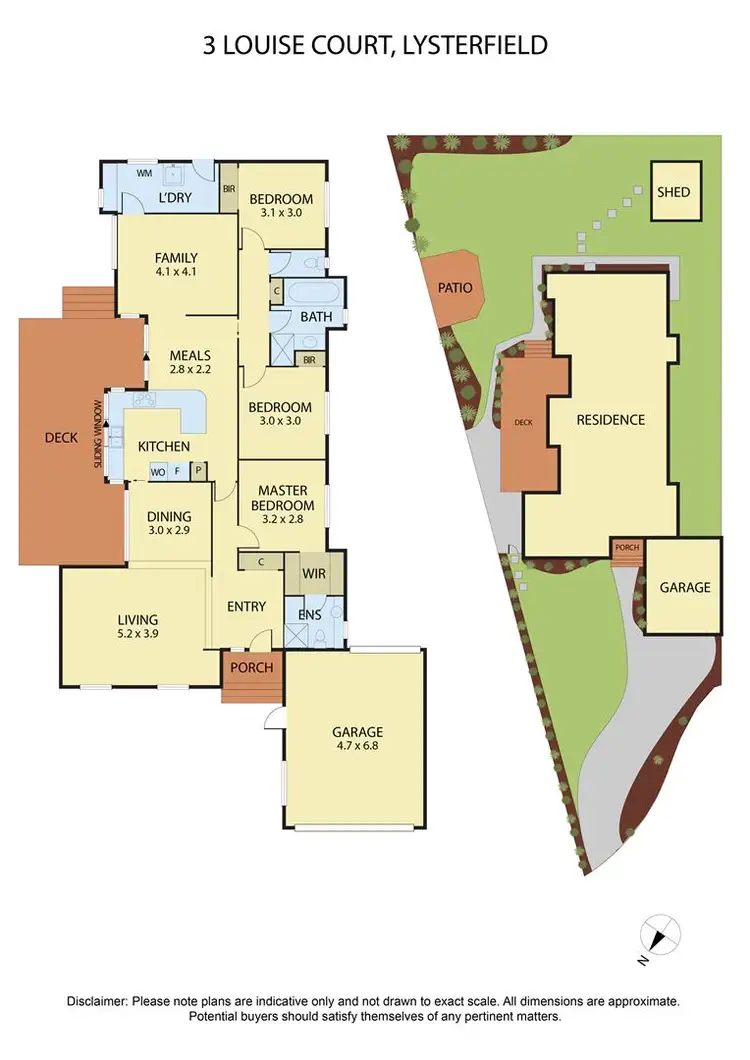 Floorplan of Homely house listing, 3 Louise Court, Lysterfield VIC 3156