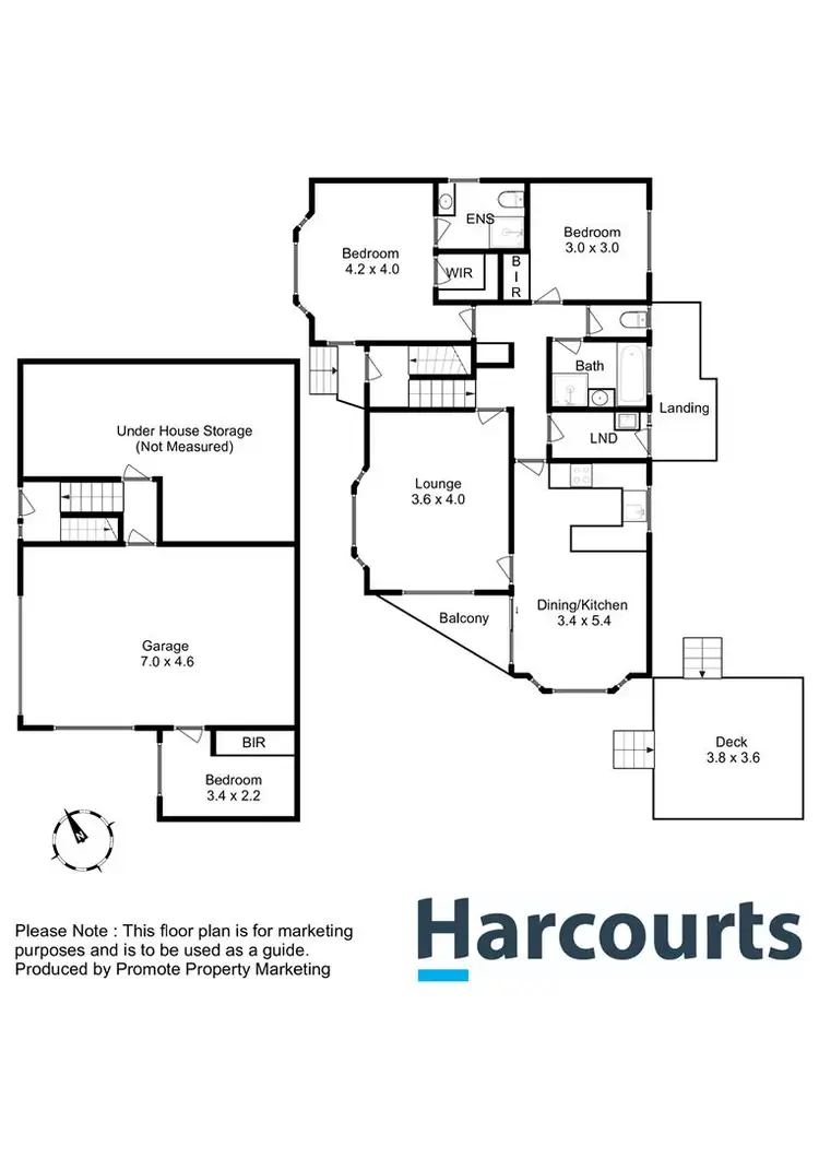 Floorplan of Homely house listing, 1/26 Balamara Street, Bellerive TAS 7018