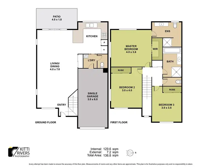 Floorplan of Homely townhouse listing, 10/128 Kinsellas Road West, Mango Hill QLD 4509
