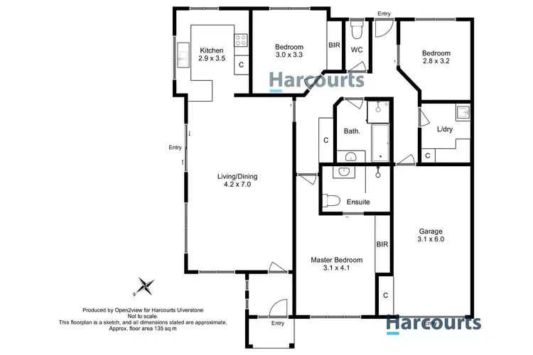 Floorplan of Homely unit listing, 3/29 Main Street, Ulverstone TAS 7315