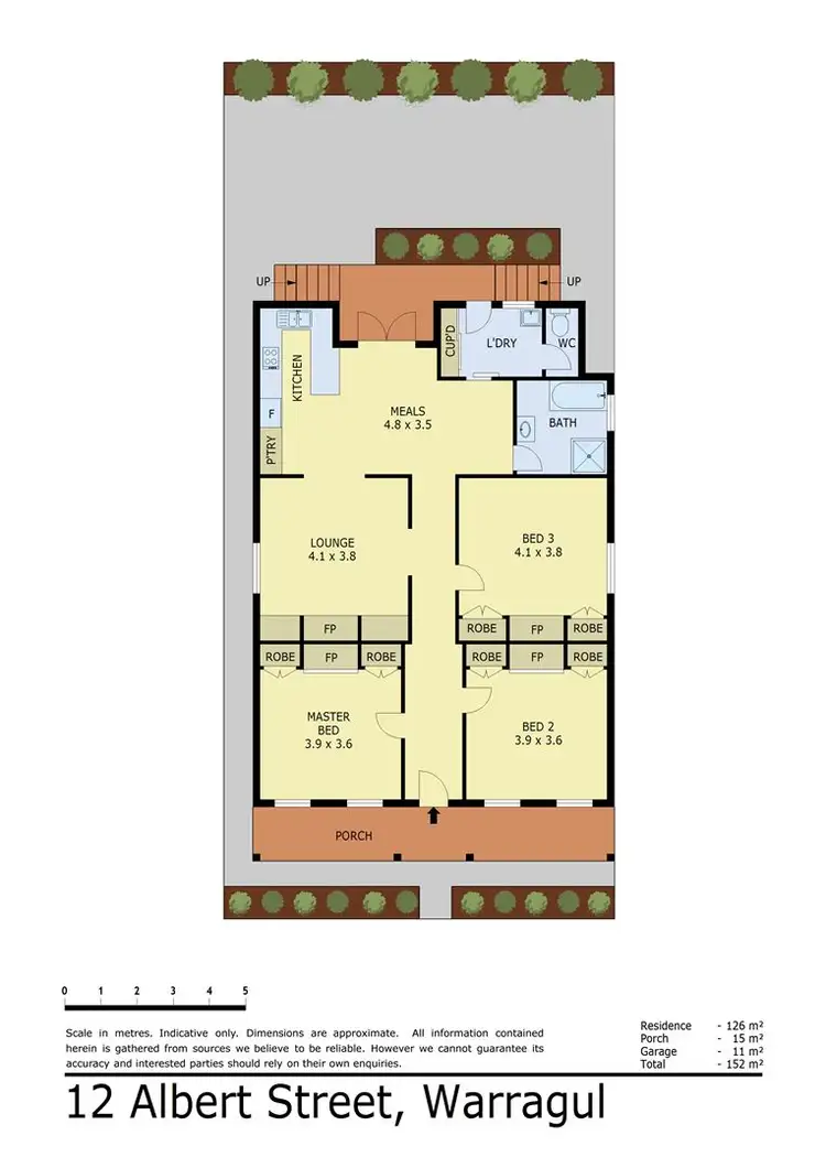 Floorplan of Homely house listing, 12 Albert Street, Warragul VIC 3820