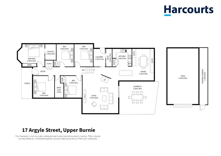 Floorplan of Homely house listing, 17 Argyle street, Upper Burnie TAS 7320