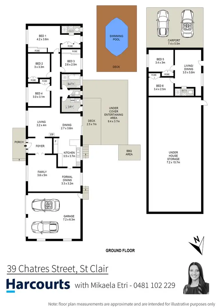 Floorplan of Homely house listing, 39 Chatres St, St Clair NSW 2759