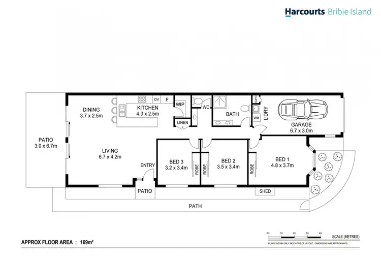 Floorplan of Homely semi-detached listing, 2/47 Island Parade, Banksia Beach QLD 4507