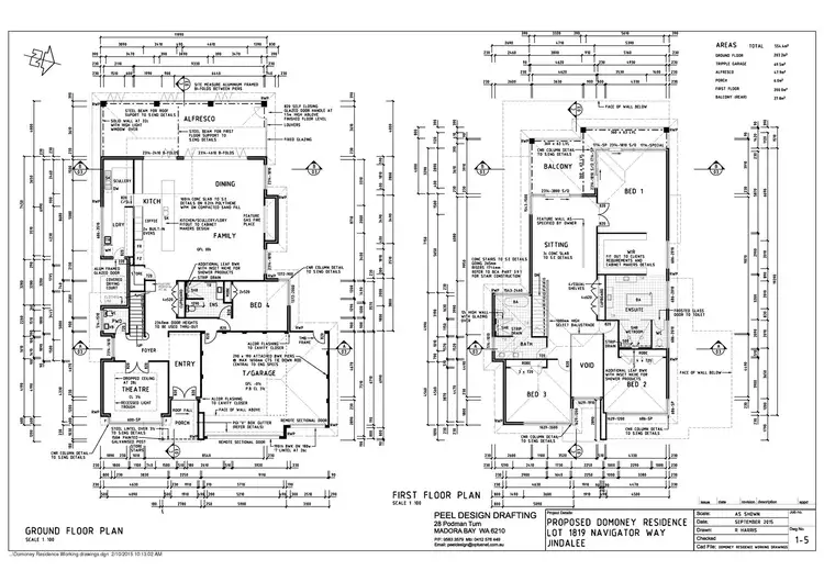 Floorplan of Homely house listing, 5 Navigator Way, Jindalee WA 6036