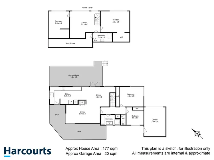 Floorplan of Homely house listing, 32 Roslyn Avenue, Kingston Beach TAS 7050