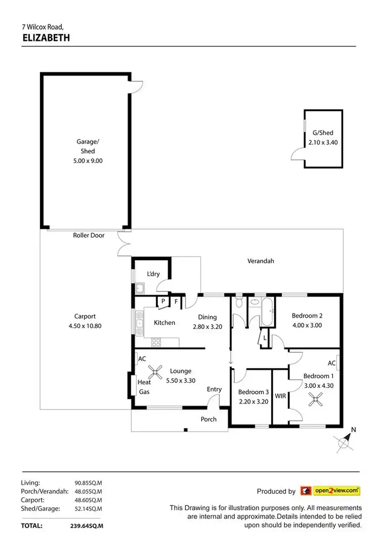 Floorplan of Homely house listing, 7 Wilcox Road, Elizabeth SA 5112