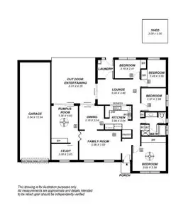 Floorplan of Homely house listing, 11 Noritake Road, Modbury Heights SA