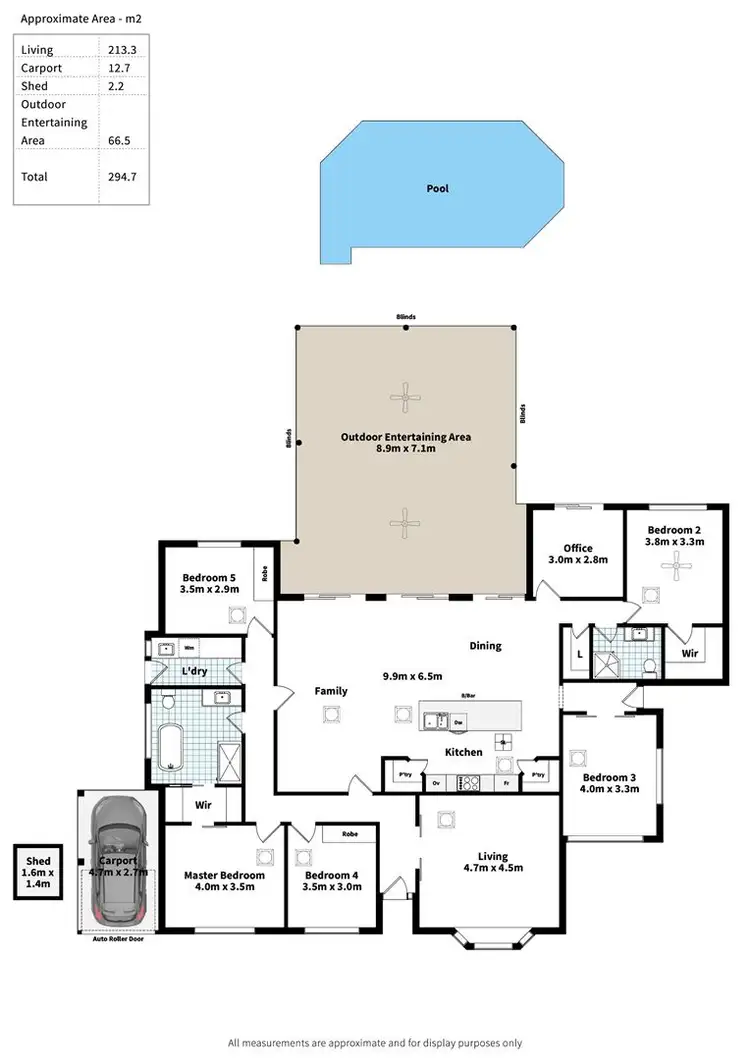 Floorplan of Homely house listing, 7 Aloisi Court, Woodcroft SA 5162