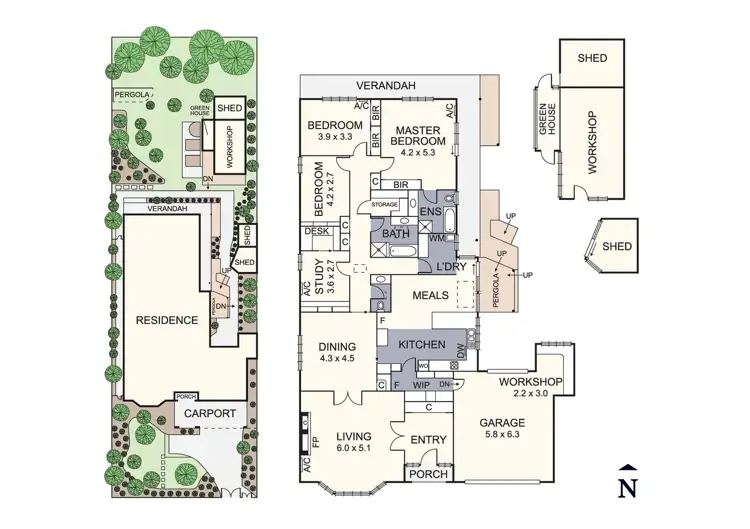 Floorplan of Homely house listing, 4 Jackson Street, Croydon VIC 3136