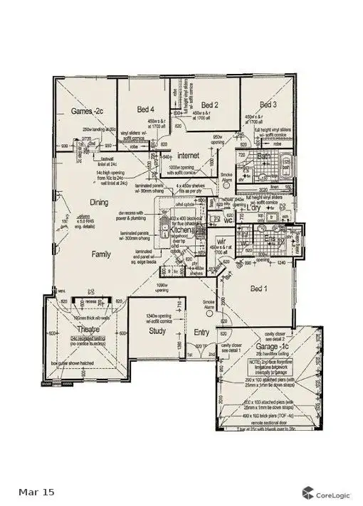 Floorplan of Homely house listing, 6 Tectona Way, Halls Head WA 6210