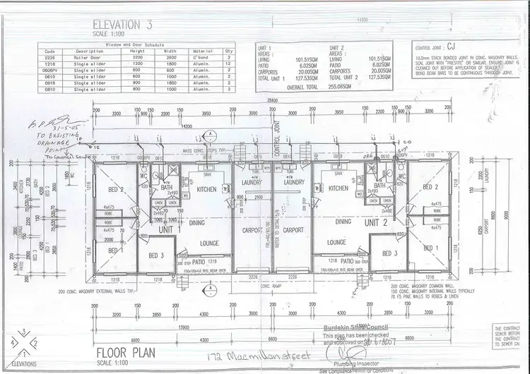 Floorplan of Homely semi-detached listing, 172 Macmillan Street, Ayr QLD 4807
