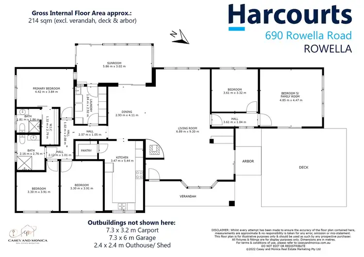 Floorplan of Homely house listing, 690 Rowella Rd, Rowella TAS 7270