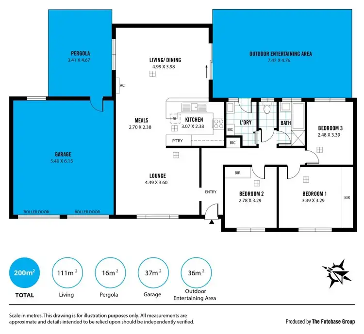 Floorplan of Homely house listing, 15 Rubin Crescent, Happy Valley SA 5159