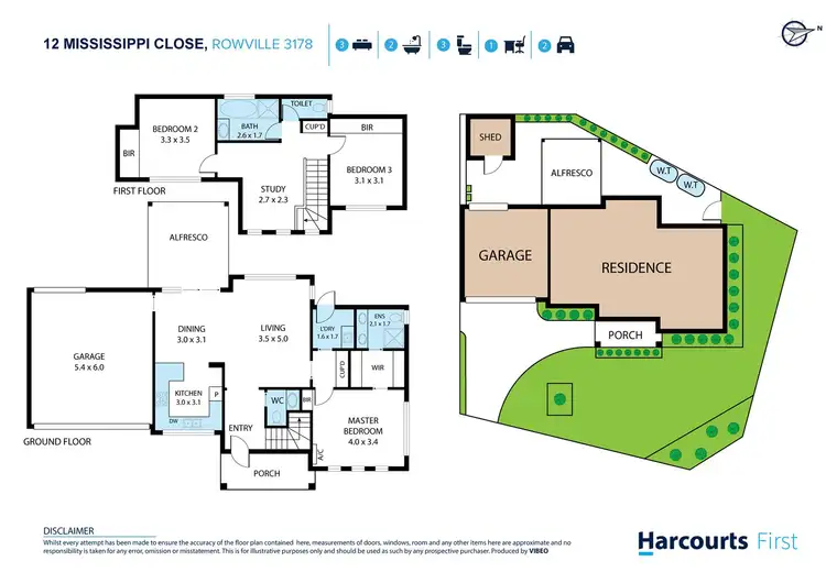 Floorplan of Homely house listing, 12 Mississippi Close, Rowville VIC 3178