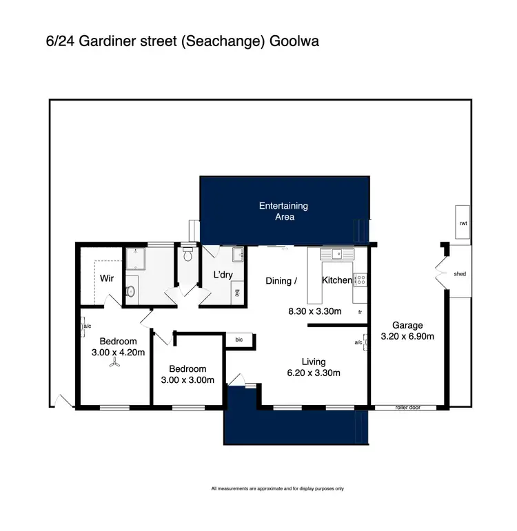 Floorplan of Homely house listing, 6/24 Gardiner Street, Goolwa SA 5214