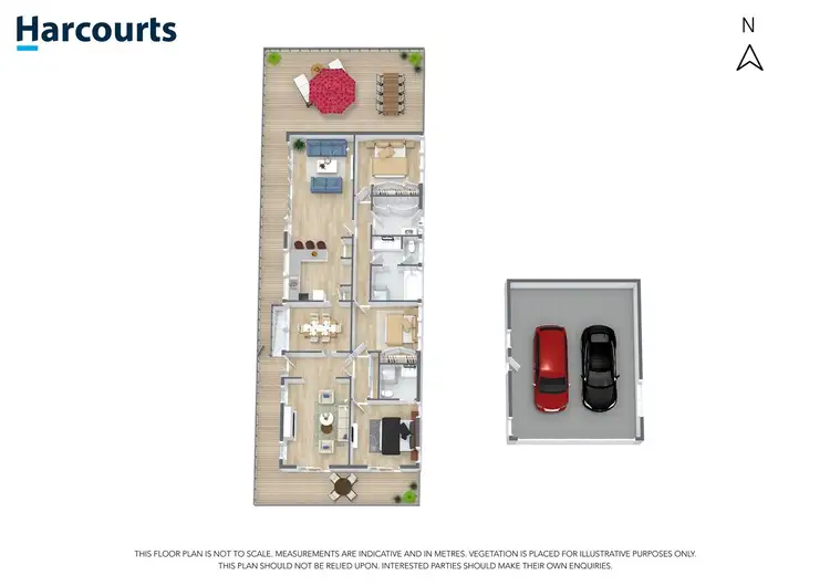 Floorplan of Homely house listing, 4 Horatio Court, Lilydale VIC 3140