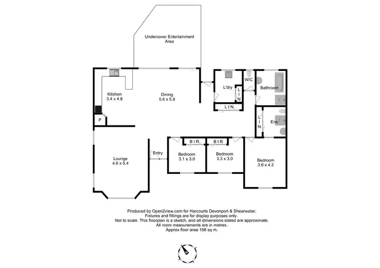 Floorplan of Homely house listing, 3 Cordell Place, Turners Beach TAS 7315