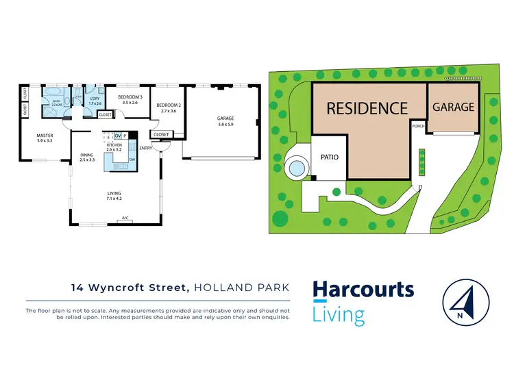 Floorplan of Homely house listing, 14 Wyncroft Street, Holland Park QLD 4121