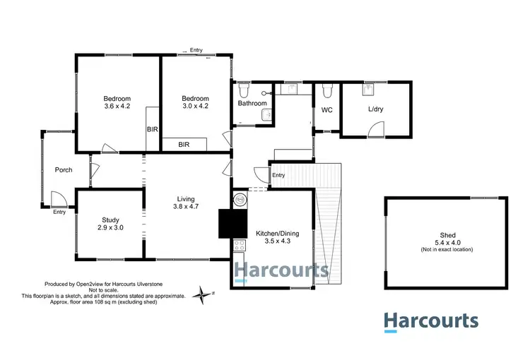 Floorplan of Homely house listing, 5 Vincent Street, Ulverstone TAS 7315
