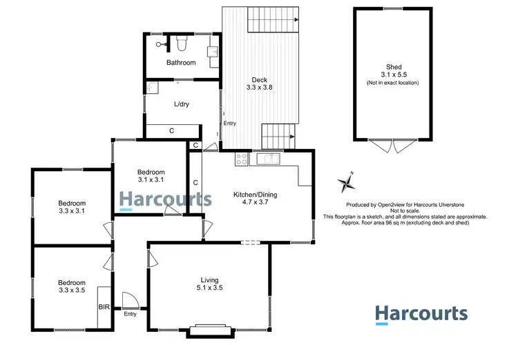 Floorplan of Homely house listing, 72 Pine Road, Penguin TAS 7316