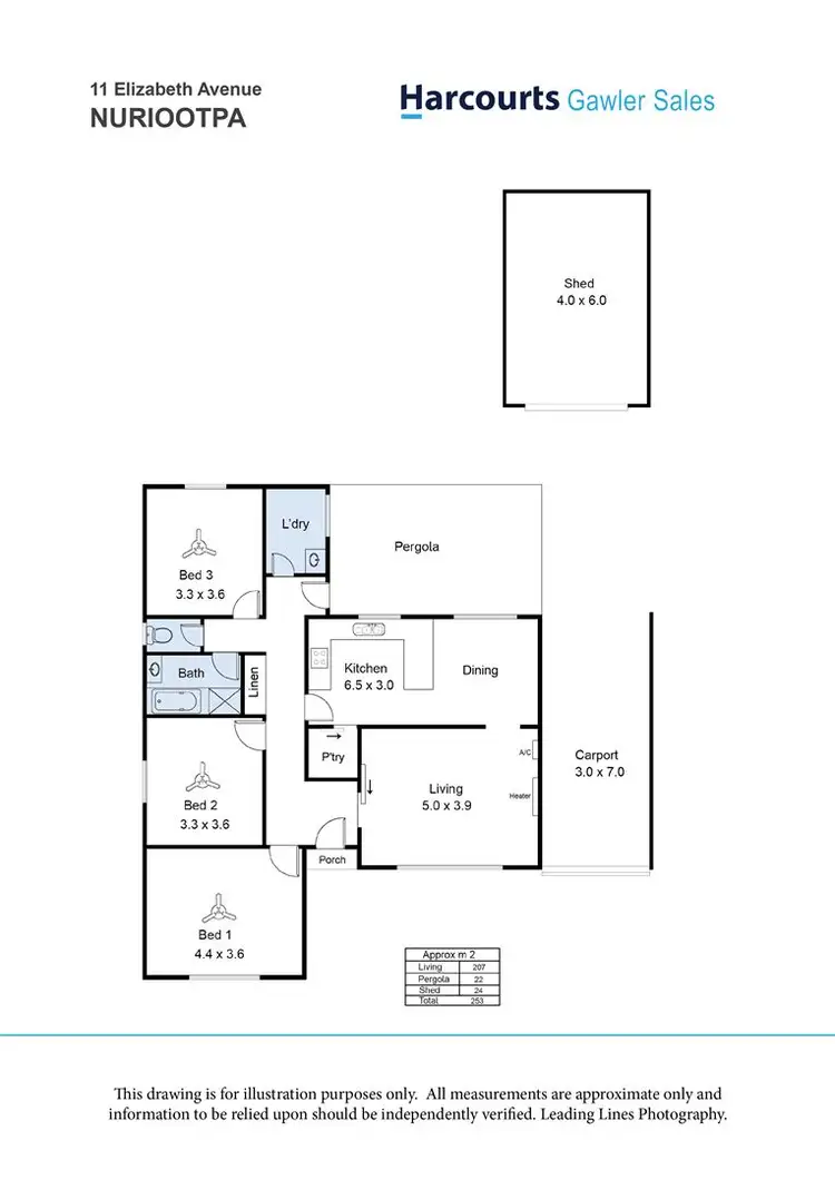 Floorplan of Homely house listing, 11 Elizabeth Avenue, Nuriootpa SA 5355
