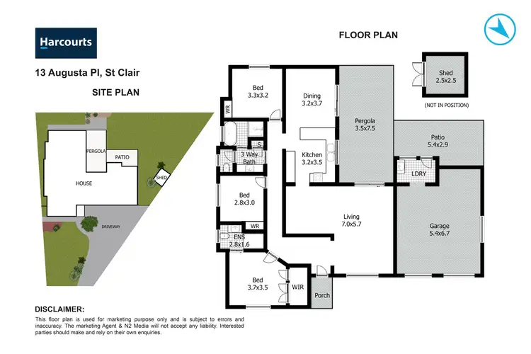 Floorplan of Homely house listing, 13 Augusta Place, St Clair NSW 2759