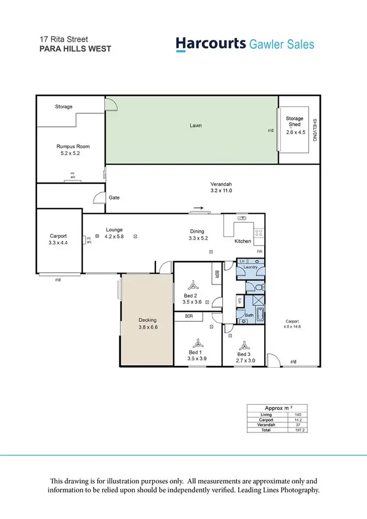 Floorplan of Homely house listing, 17 Rita Street, Para Hills West SA 5096